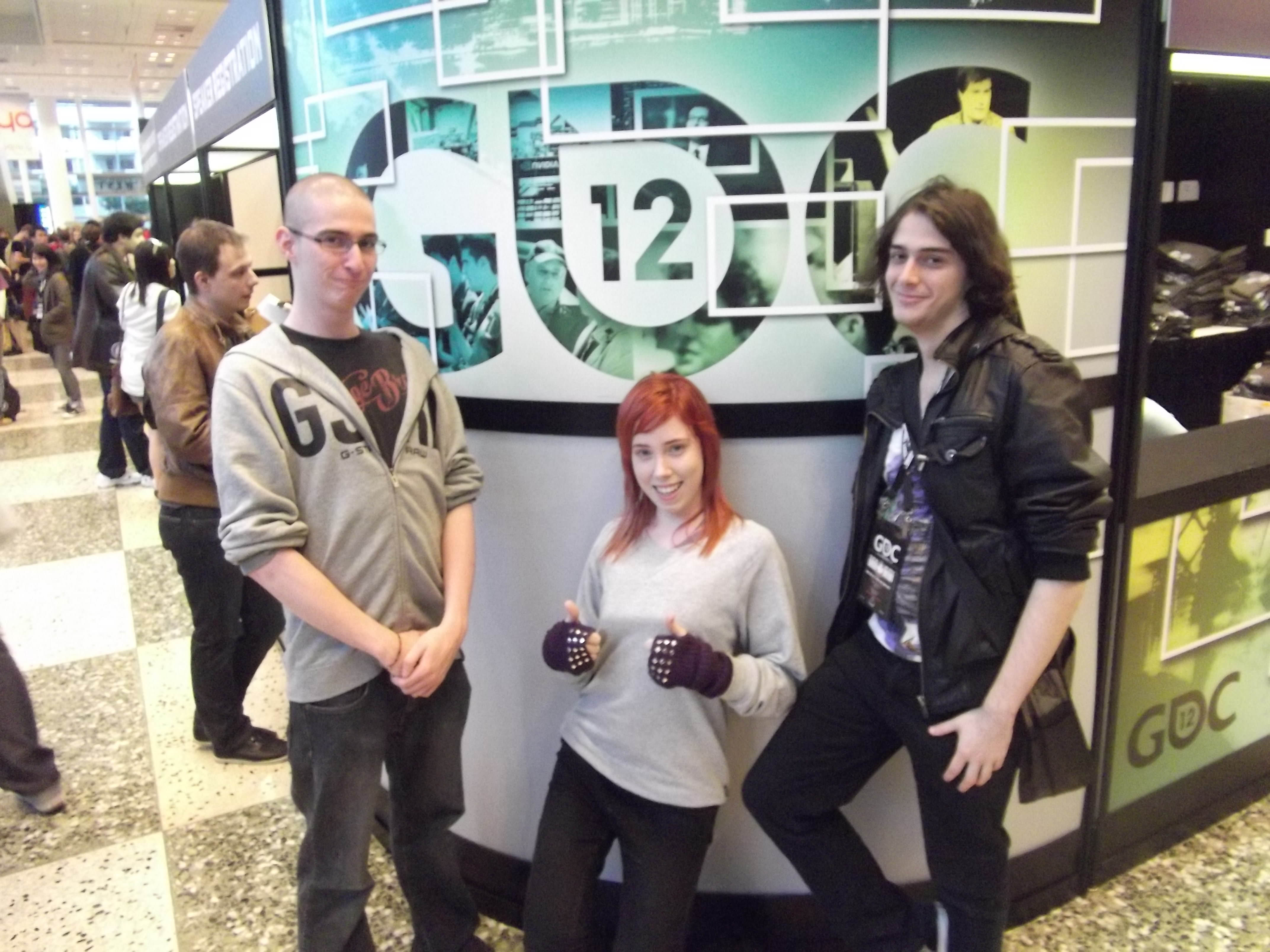The Pear and Melons team at GDC in San Francisco